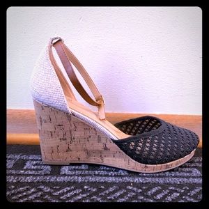 Size 11 Ankle Strap Wedge, Closed Toe, BRAND New